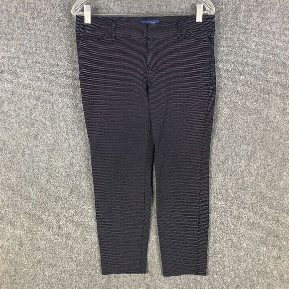 Old Navy Pants - Old Navy Pants Women's Size 10 Regular Pixie Mid Rise Stretch Polka Dots Cotton